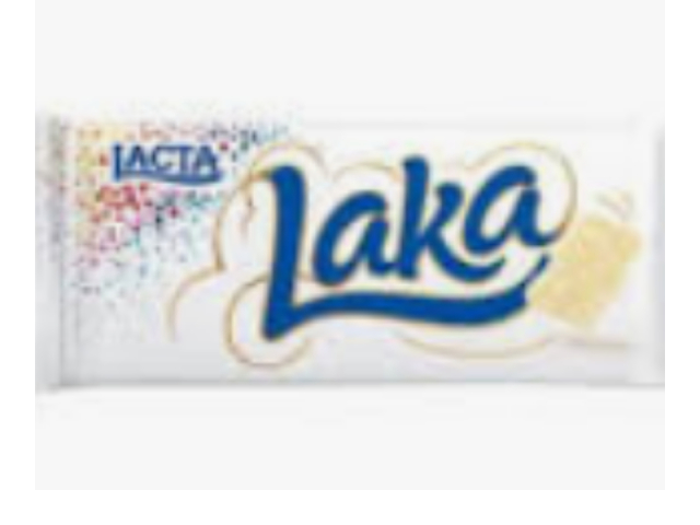 Laka,só gosto de chocolate branco