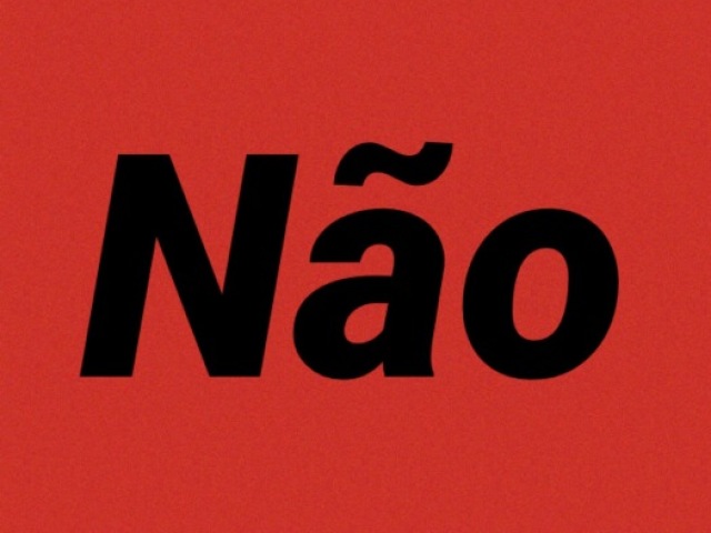 Não