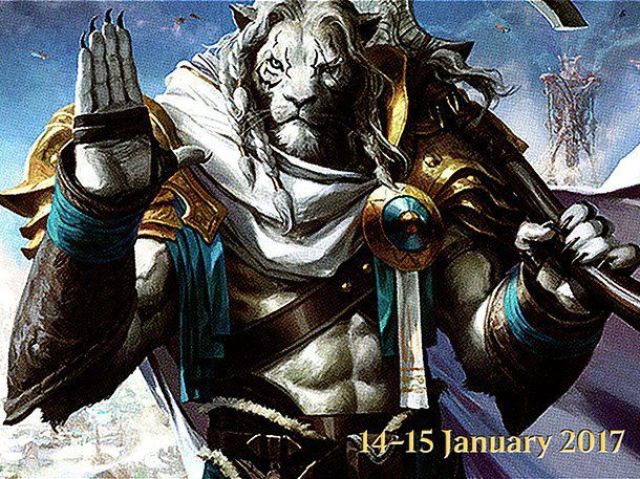 Juramento de Ajani -
"Até que todos tenham encontrado seus lugares, eu serei uma sentinela."
