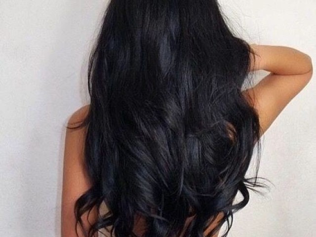 Cabelo preto, acho lindo
