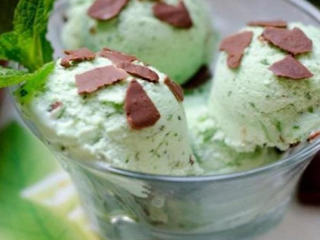 Menta com chocolate