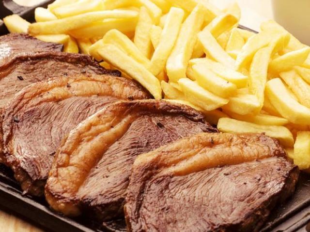 picanha com fritas