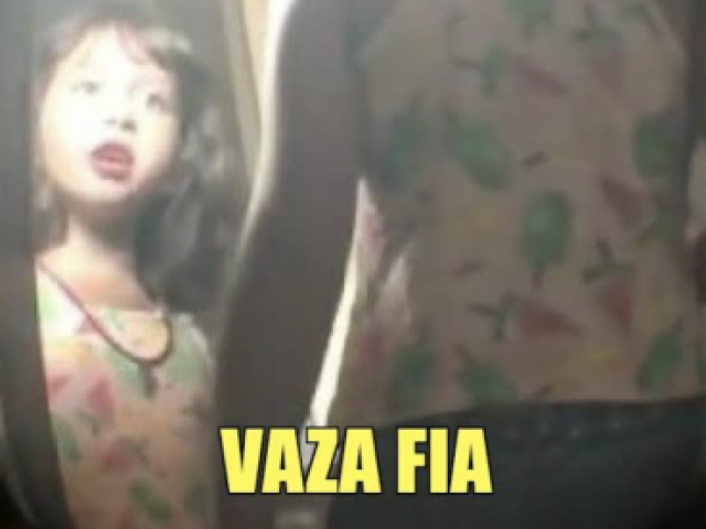 Menina louca “vaza fia”