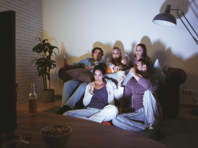 Filme com amigos