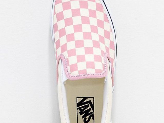 Vans skin on rosa pêssego pastel