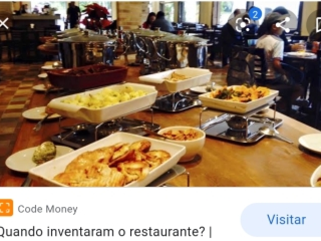 TER UM RESTAURANTE