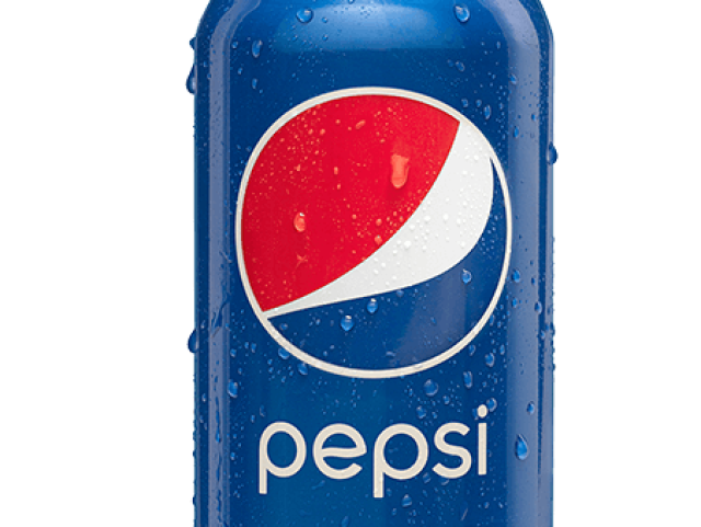 Pepsi!!
Bem gelada, mais três pedras de gelo