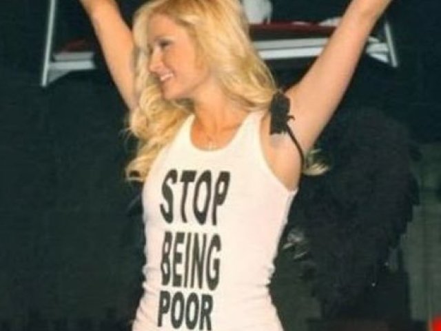 "Stop Being Poor"