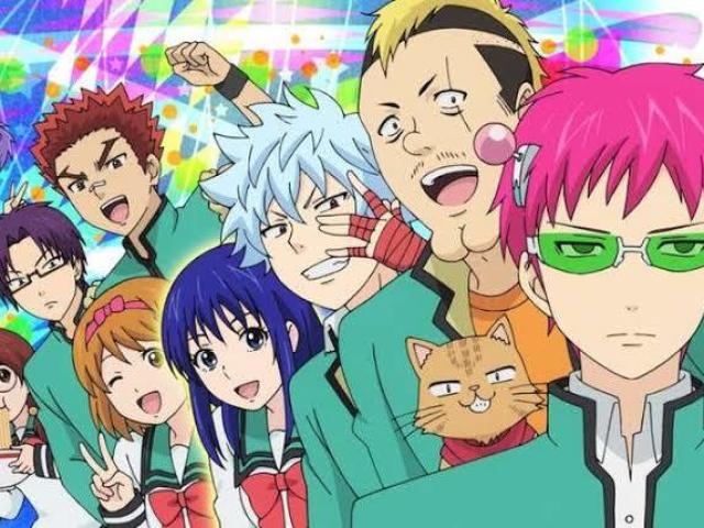 Personagens de Saiki kusuo x ela mesma