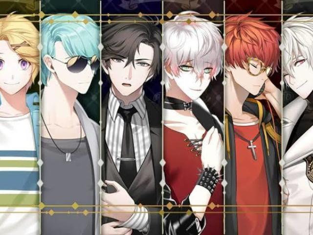 Personagens de Mystic Messenger x ela mesma