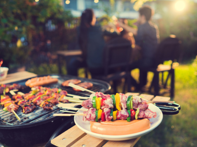 Churrasco com amigos