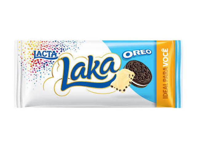 Laka branco com oreo