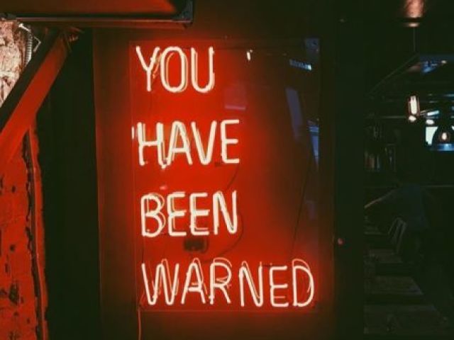 WARNING!