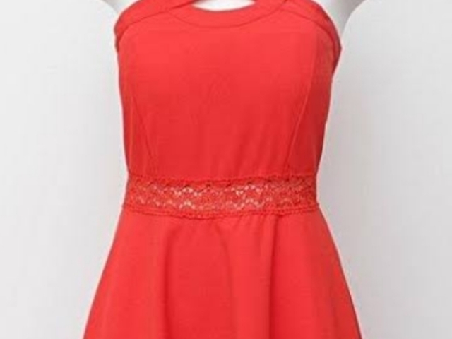 Vestido laranja