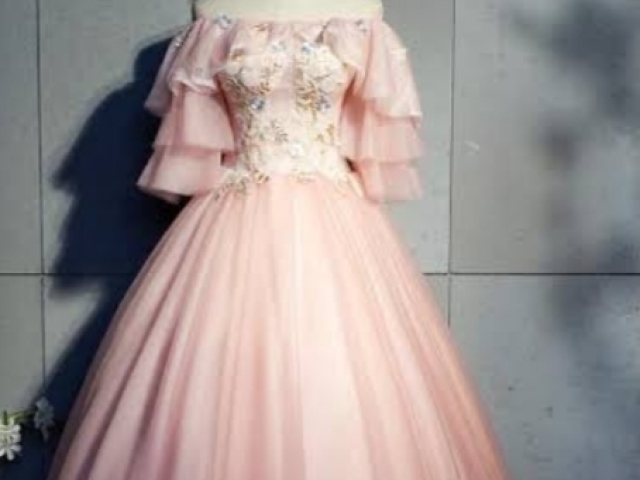 Vestido rosa