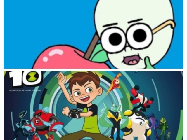 bem 10
maçã e cobola
infância é TD , idade mental de 5 anos kkkkkk