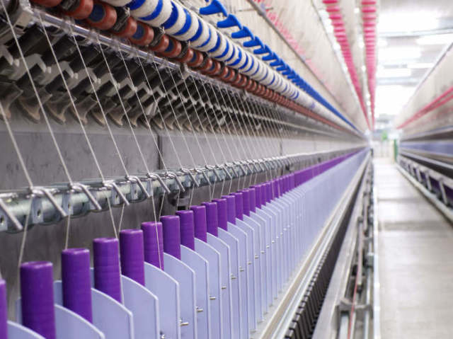 Indústria textil.