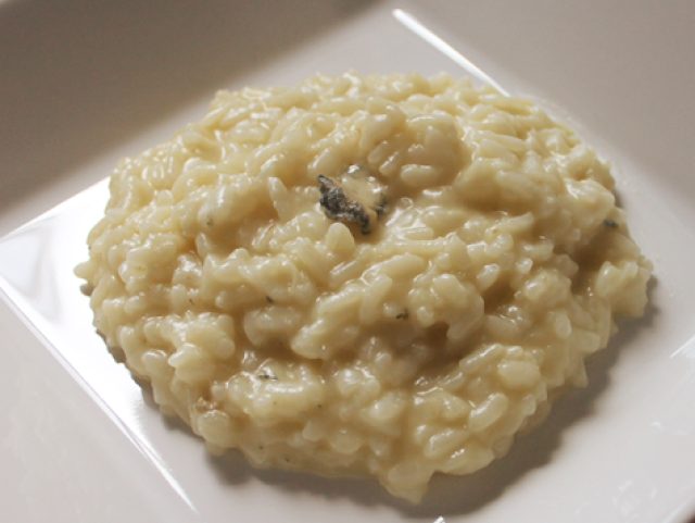 risoto de gorgonzola