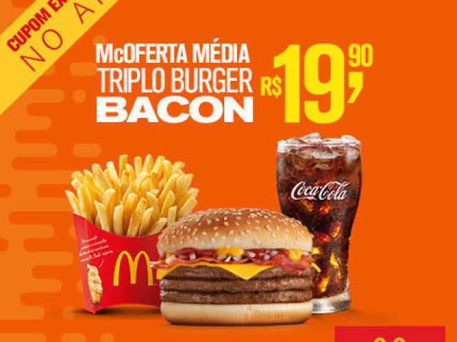 Triplo buger bacon