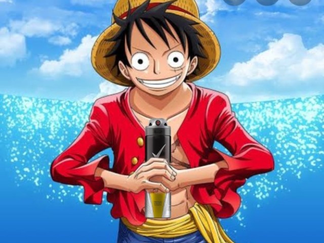 luffy + desodorante amarelo