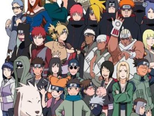 🦊 Você é qualquer personagem de Naruto tirando o Naruto e o Sasuke