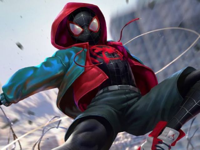 Vou ver o que eh. Miles Morales