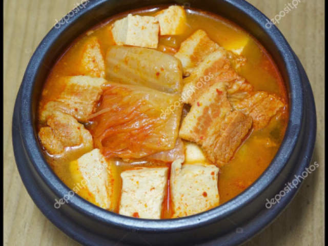 Guisado de kimchi