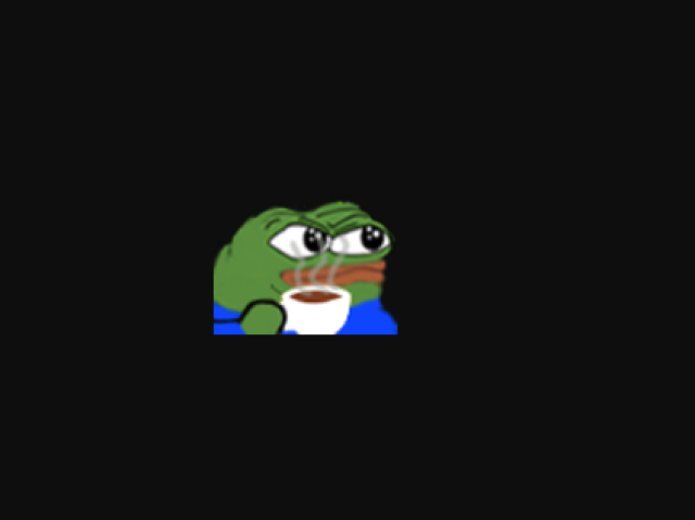 Qualquer emote café