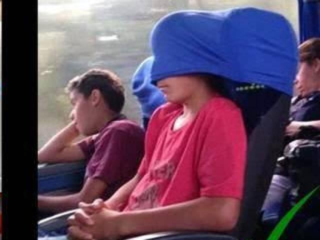 Dormir no ônibus