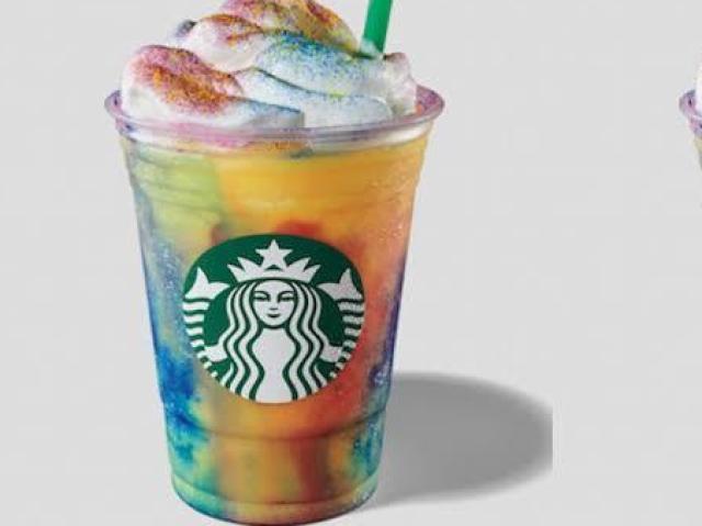 frappuccino rainbow