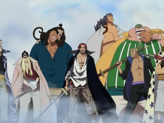 shanks chega em marineford(one piece)