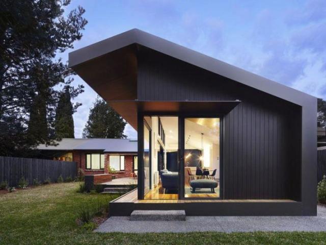 Uma casa pequena, porém bonita e aconchegante
