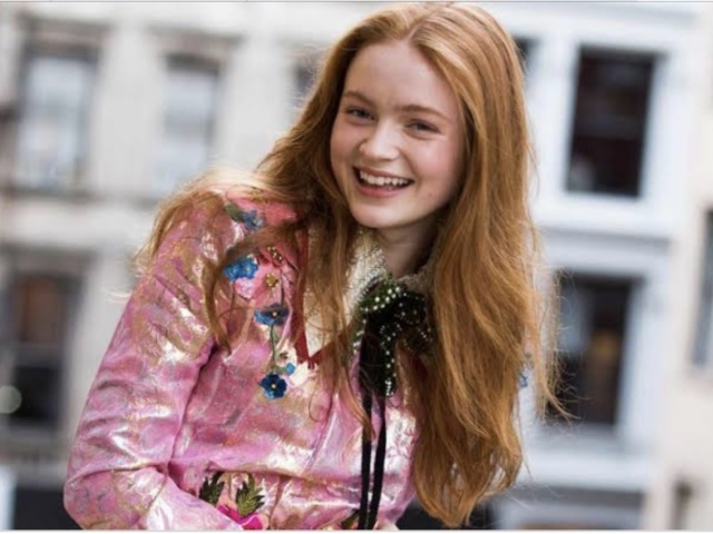 Você tirou a Sadie Sink!