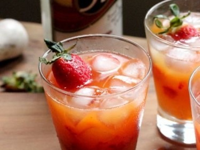 caipirinha de morango