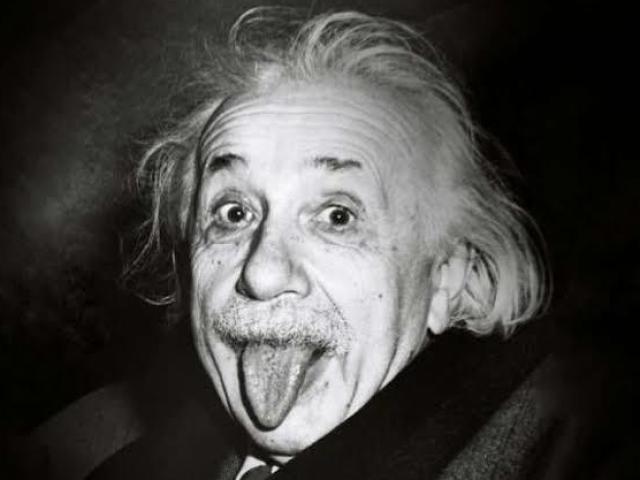 Albert Einstein.