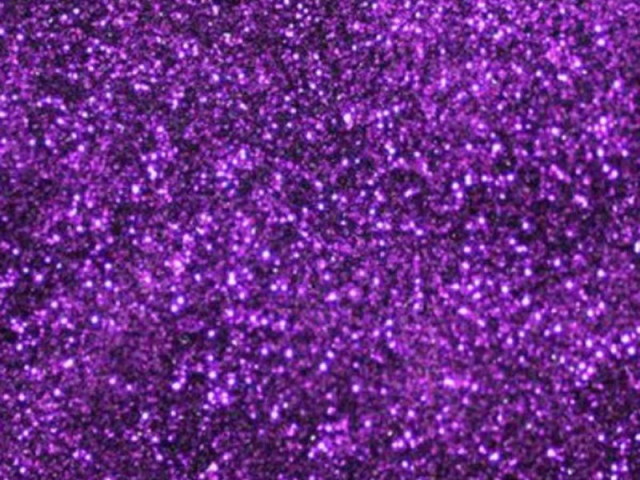 Roxo com glitter