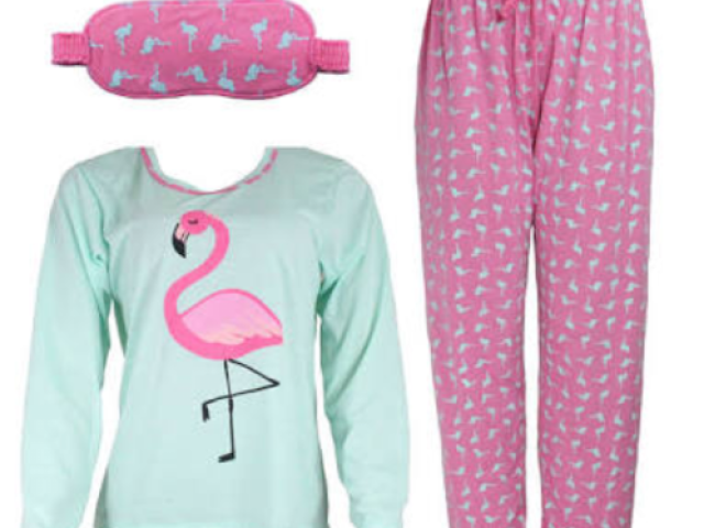 Pijama de flamingo