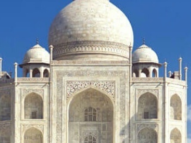 Um desenho do Taj Mahal