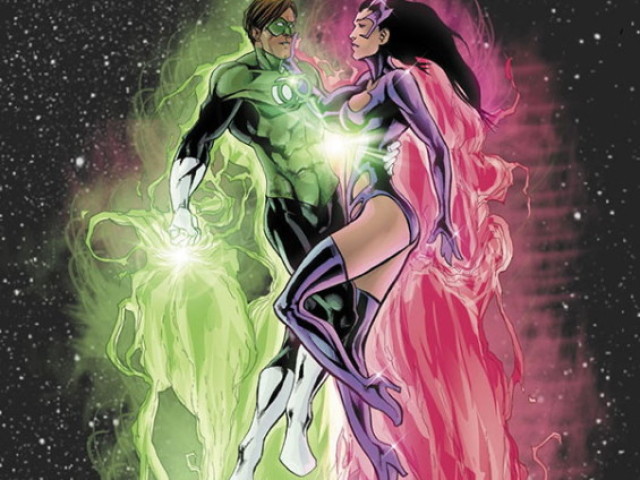 Safira Estrela & Lanterna Verde