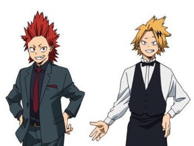 Kirishima e Kaminari ficaram juntos