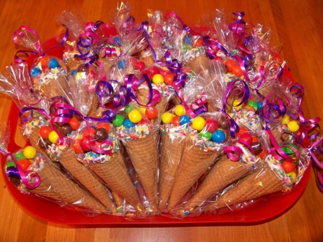 Cubinhos de doces