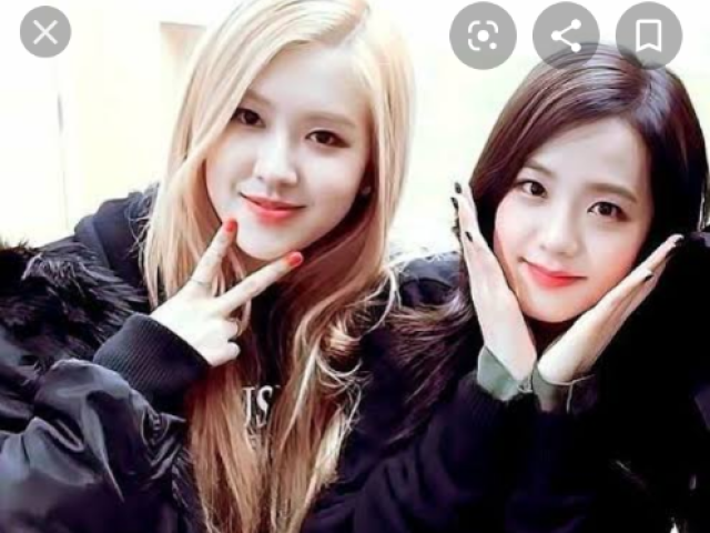 Rosé e Jisoo