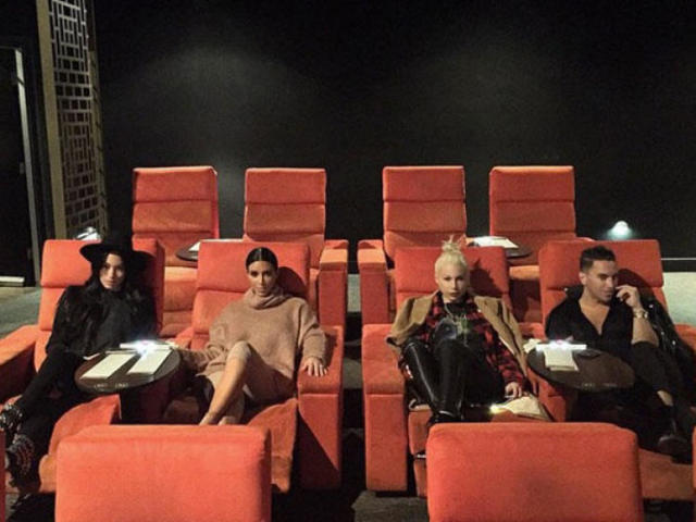 sala de cinema kim kardashian