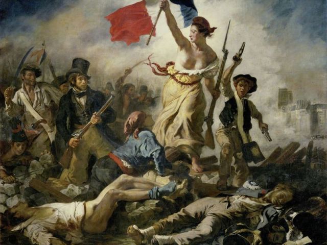 Eugène Delacroix, La Liberté guidant le peuple, 1830