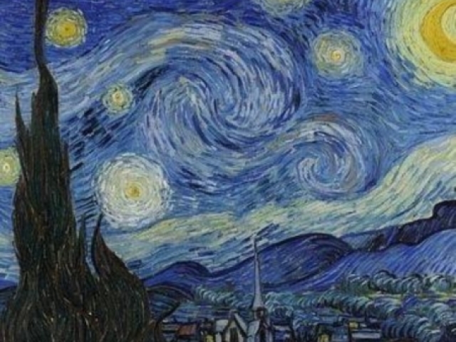 Noite Estrelada-Van Gogh(pintura)