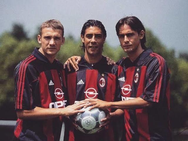 Shevchenko, Rui Costa,inzaghi