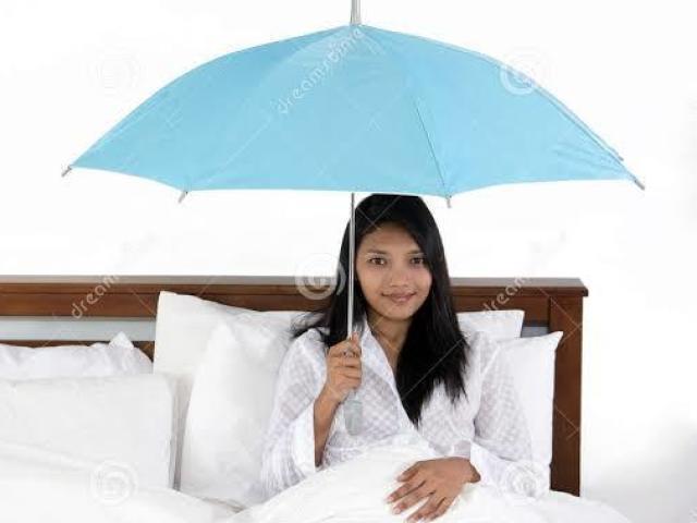 Chuva e cama