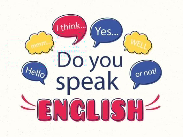 Eu sei falar inglês