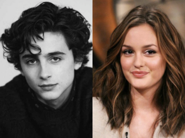 timothée chalamet //leighton meester