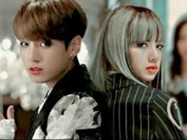 Jungkook e Lisa
(Liskook)